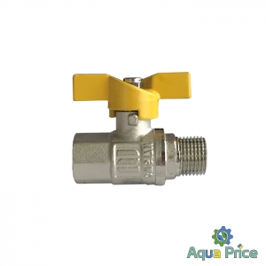 Кран шаровый прямой Selba 1/2 НВ ЖБ SL1508