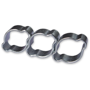 Хомут зажимной с двумя ушками, 13-15мм / 8мм, OZ1315