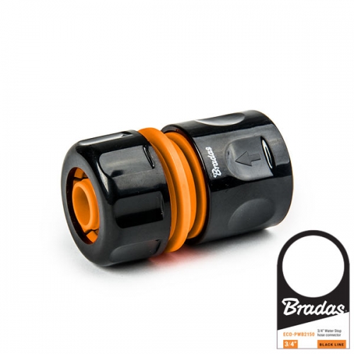 Коннектор для шланга 3/4", POWER JET, BLACK LINE, ECO-PWB2163