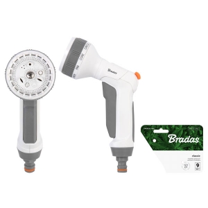 Поливальний пістолет, 9-режимів, WHITE LINE CLASSIC, WL-EN11TK