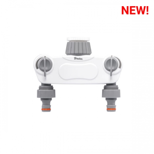 Распределитель с 2 кранами, WHITE LINE SOLID, WL-3032K