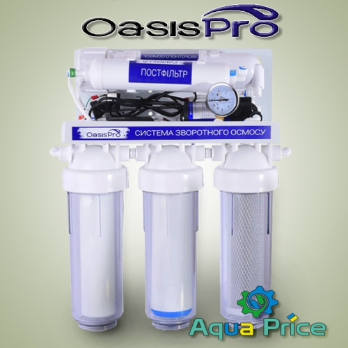 Система обратного осмоса OasisPro, насос + ПЛАСТ. бак, BSL03-RO-75