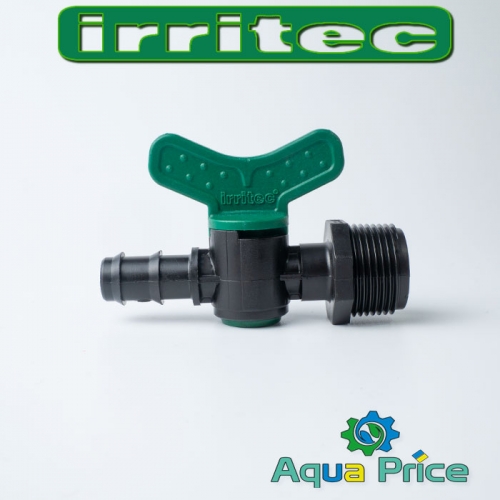 Кран 16-3/4 НР Irritec для капельного полива