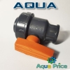 Кран Aqua 3/4" ВВ пластиковый