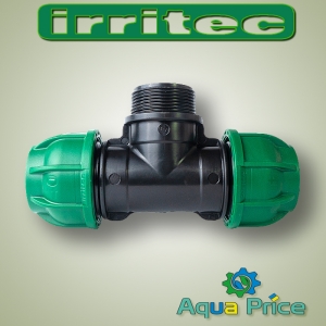Тройник 40-1 1/2"-40 НР Irritec (Италия) Тройник 40-1 1/2"-40 НР Irritec (Италия)