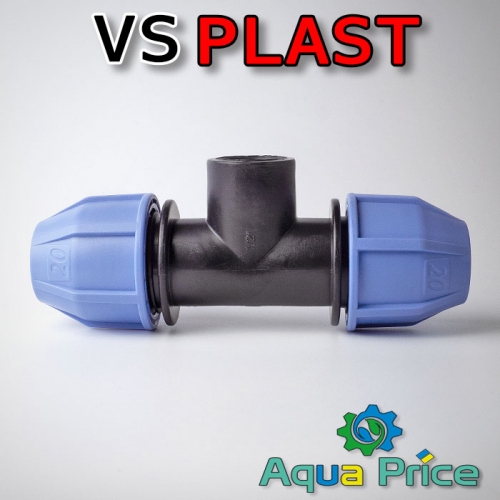 Трійник VS-plast 20-1/2"-20 ВР (Україна)