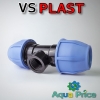 Тройник VS-plast 40-1"-40 ВР (Украина)