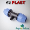 Тройник VS-plast 32-1/2"-32 НР (Украина) Тройник VS-plast 32-1/2"-32 НР (Украина)