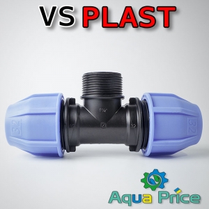 Тройник VS-plast 32-1 1/4НР-32 Тройник VS-plast 32-1 1/4НР-32