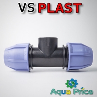 Тройник VS-plast 32-1"-32 ВР