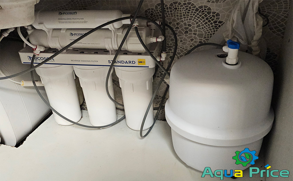 осмос Ecosoft Standard MO650MECOSTD под мойкой на кухне