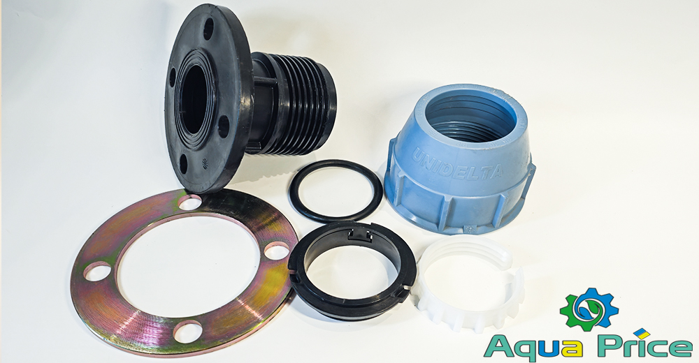 Компоненты фланца 63 мм 2" DN 50 Unidelta