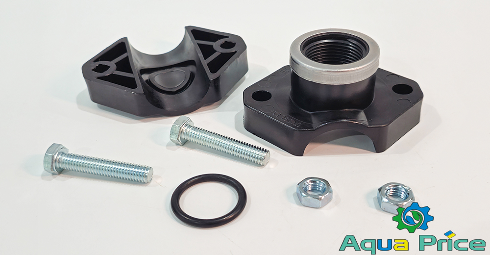 детали хомута обжимного 32-1" ВР Unidelta