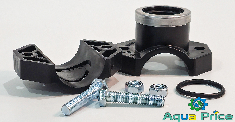 детали хомута обжимного 40-1" ВР Unidelta