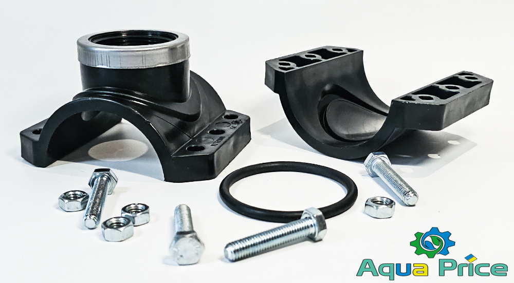 Детали Хомута седлового 75 мм 1 1/2" ВР Unidelta для врезки