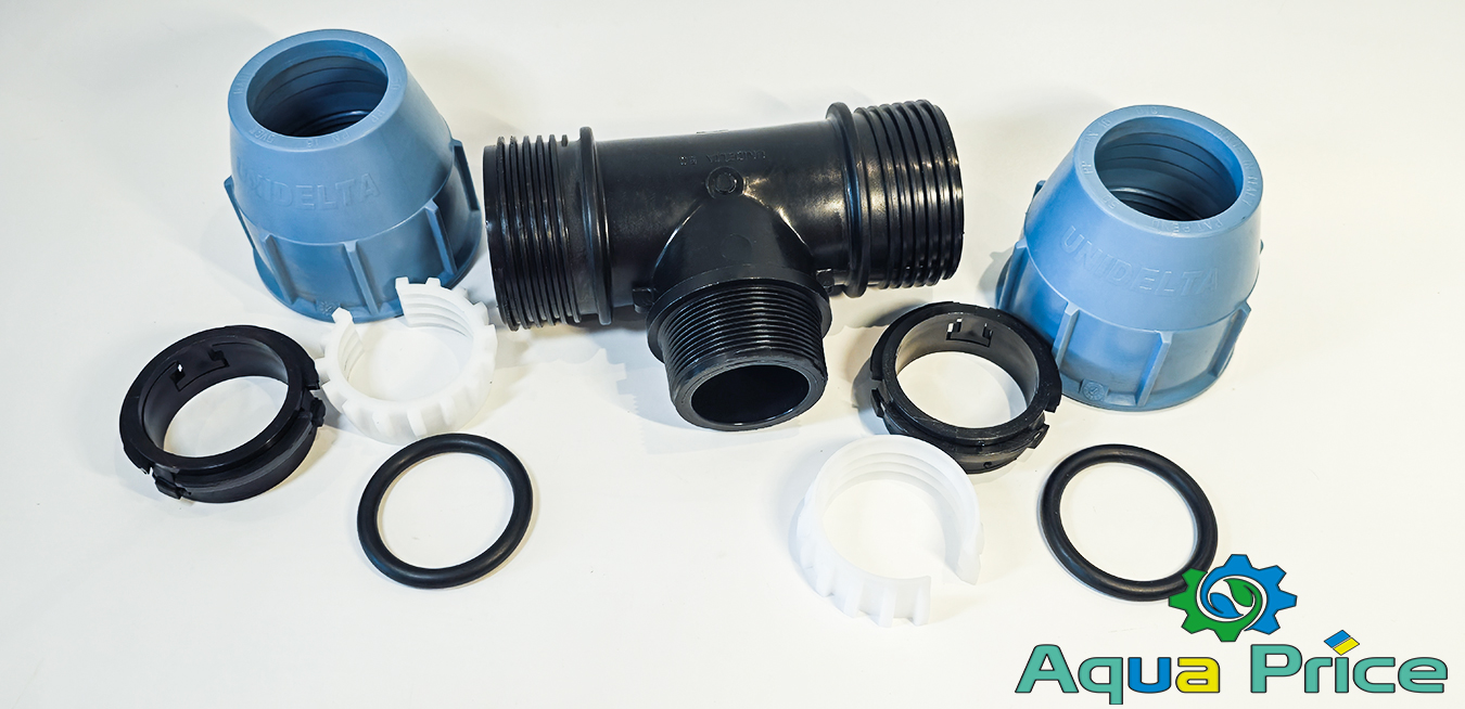 Элементы Тройника 50-2"-50 НР Unidelta