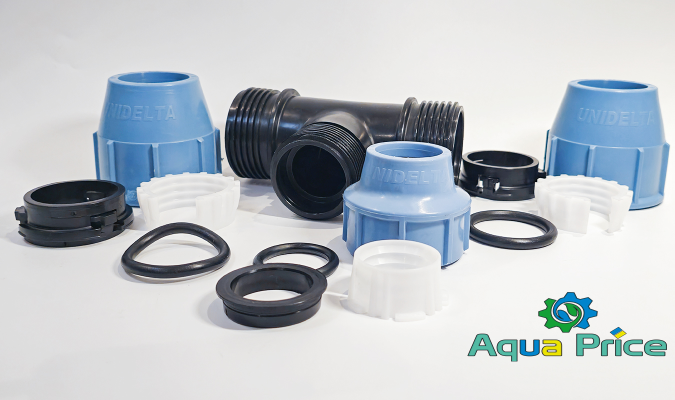 Компоненты компрессионного тройника 25-20-25 Unidelta