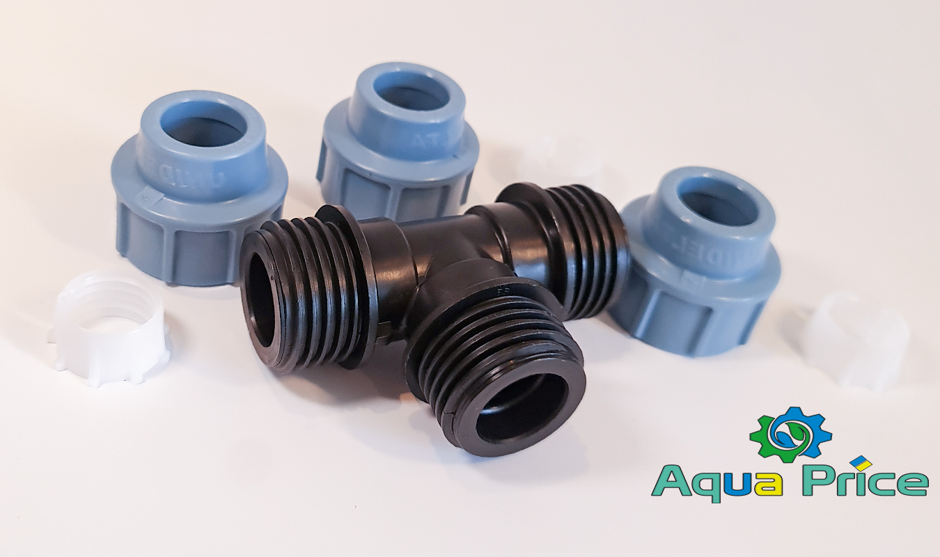 Элементы компрессионного тройника 25-32-25 Unidelta