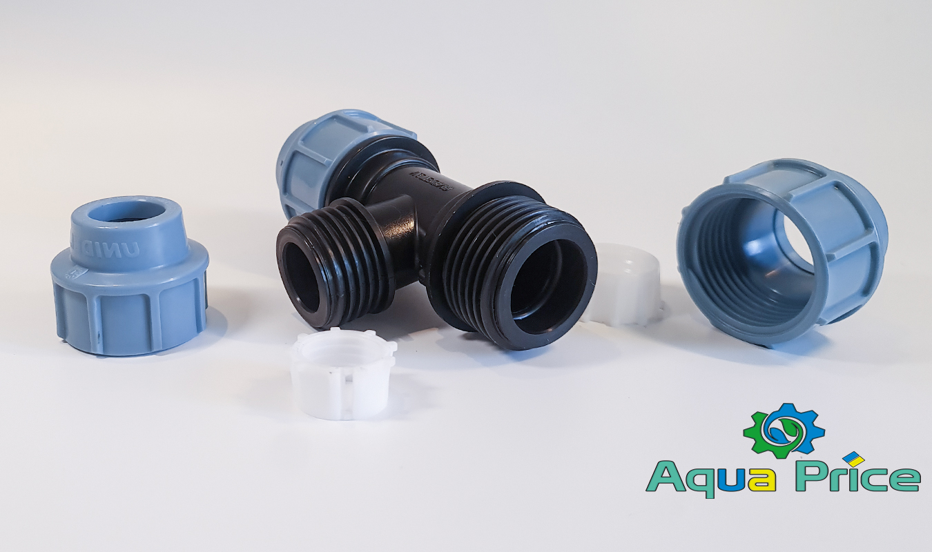 Елементи компресійного трійника 32-25-32 Unidelta