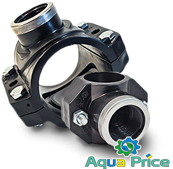 Хомуты обжимные Unidelta для врезки в трубу