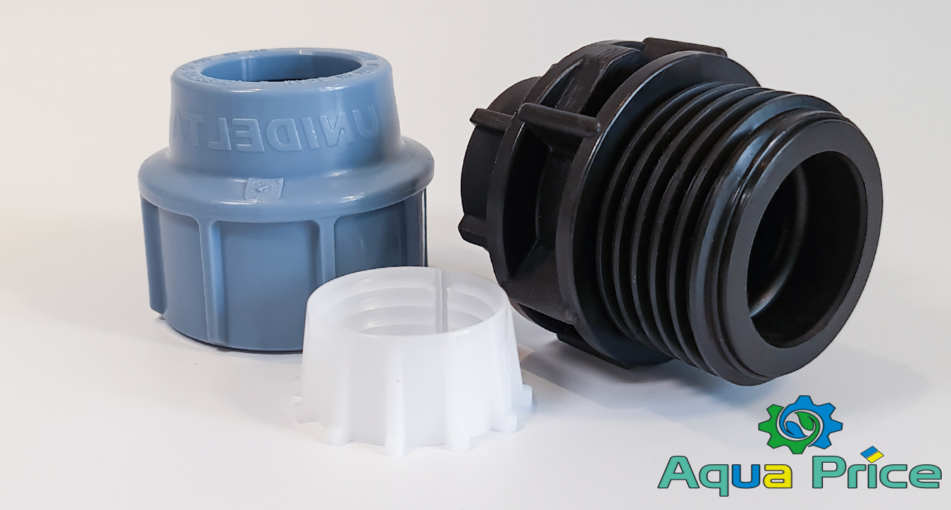 Элементы муфты 32-3 4" ВР Unidelta с внутренней резьбой для пнд труб