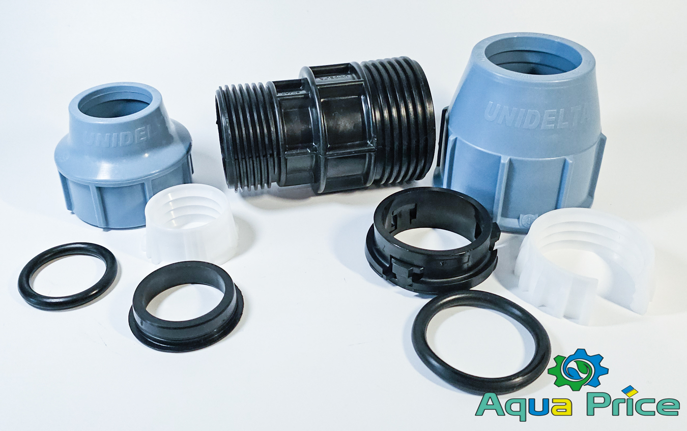 Компоненты Муфты 40-32 редукционная Unidelta для труб