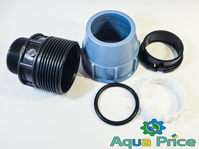 Компоненты Муфты ПЭ 75-3" НР Unidelta с наружной резьбой