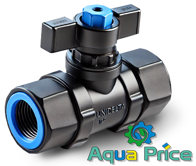 Кран Unidelta для ПНД труб