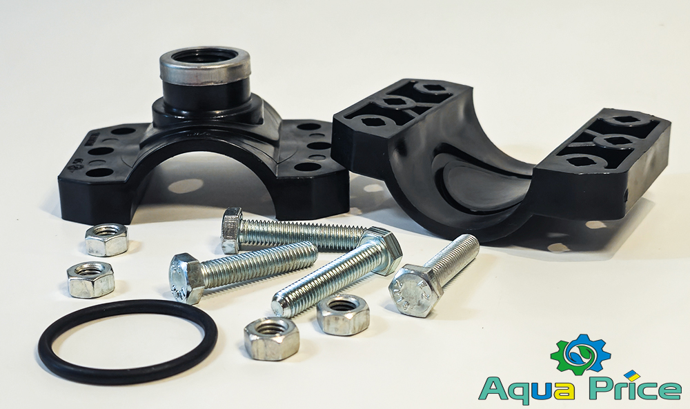 Обзор деталей хомута 50 мм 1/2 дюйма внутренняя резьба Unidelta