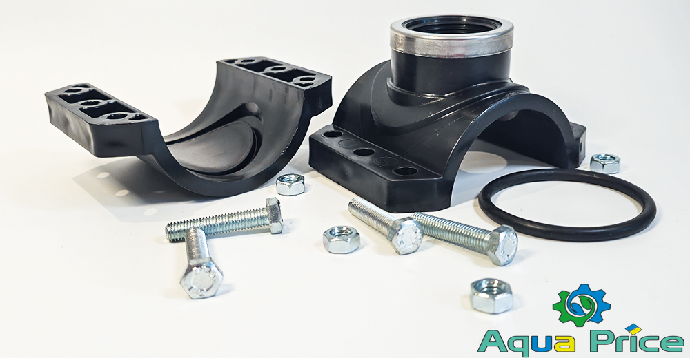 Обзор деталей хомута 63 мм 1" дюйм ВР Unidelta для врезки