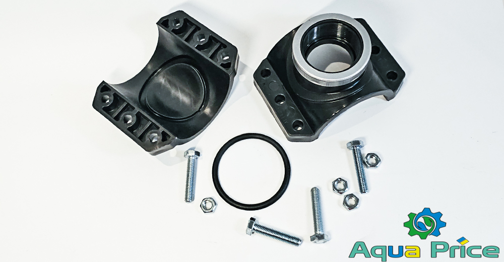 Обзор деталей хомута 90 мм 1" дюйм ВР Unidelta для врезки