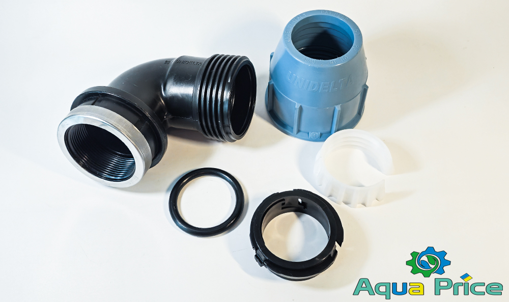 Обзор деталей угла 63 мм 2 1/2" Unidelta компрессионного