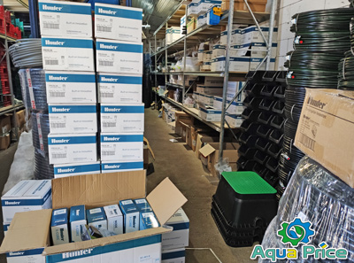 комплект оборудования для автоматического полива газона и растений