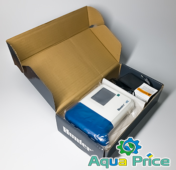 Контроллер Hunter HC 601i-e в коробке на витрине магазина Aqua Price
