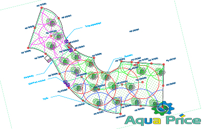 Проект полива в c. Лесники, Киевская область