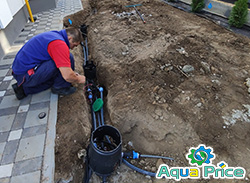 Проверка давления и утечек в системе капельного полива