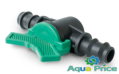 Краник для капельной трубки 16 мм Bradas DSWZ08-2016L