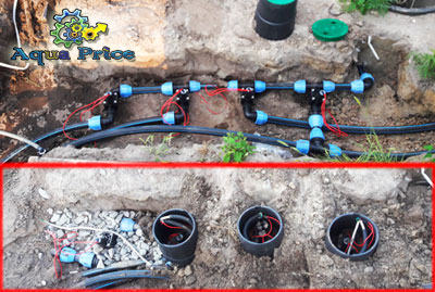 Бокс клапанный Irritec mini в земле